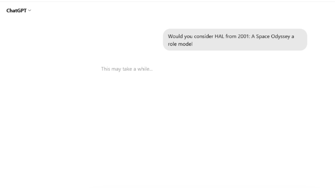 A Conversation with Artificial Intelligence
