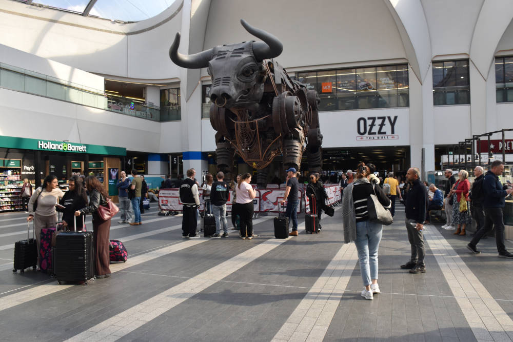 Does Birmingham New Street think it’s an airport?